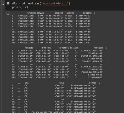 Image result for Read SAS File in Python