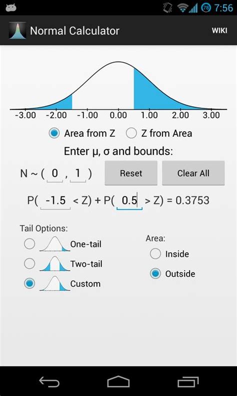 Image result for Normal Distribution Calculator
