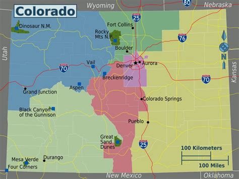 Image result for Colorado Springs Map