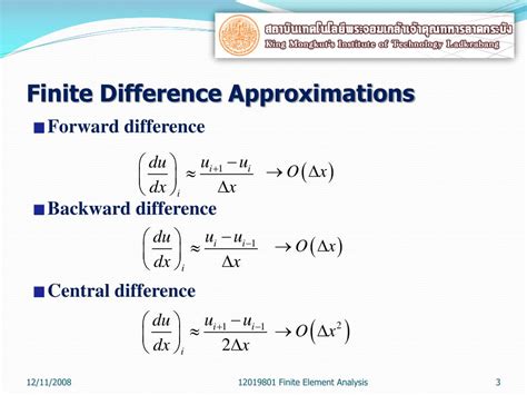 Image result for Forward Difference Approximation Example