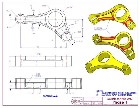 Image result for Basic SolidWorks Drawing