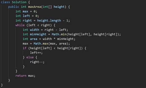 Image result for LeetCode 11