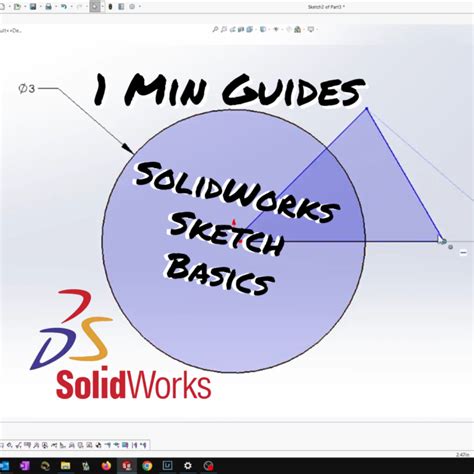 Simple Drawing in SolidWorks for Beginneres に対する画像結果