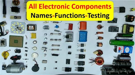 Image result for Electronic Components and Functions
