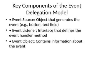 Delegation Event Model in Java に対する画像結果