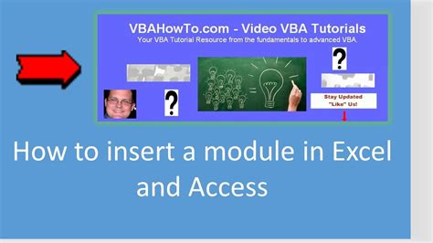 Image result for How to Run a Module in Excel