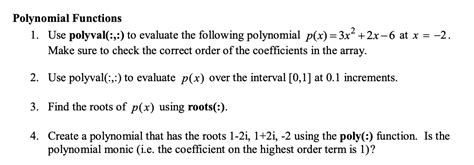 Résultat d’images pour Polynomial Function in MATLAB