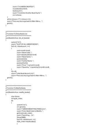 Image result for Structure in C Program for Libray Books