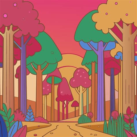 Image result for Drawing of Forest for Kids Comic