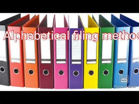 Image result for How to File Alphabetically