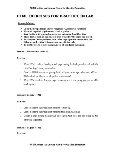 Image result for HTML Simple Code PDF