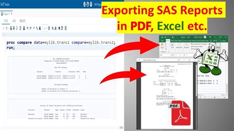 Proc Export SAS Excel に対する画像結果