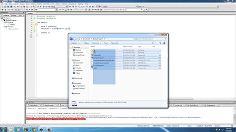 C Writing Files に対する画像結果