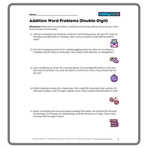 Image result for easyCBM 3rd Grade Math Word Problems