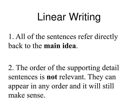 Image result for Linear Structure Writing