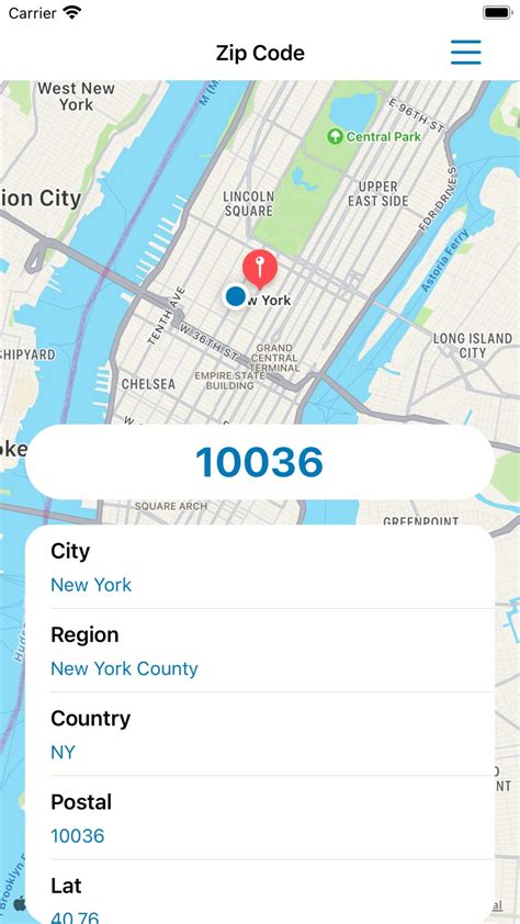 Image result for Zip Code UI