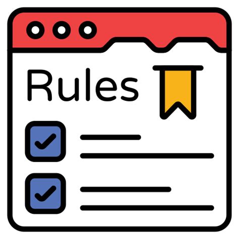 Rules - Free social media icons