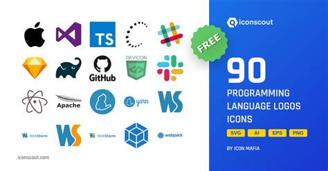 Image result for Programming Languages SVG Icons