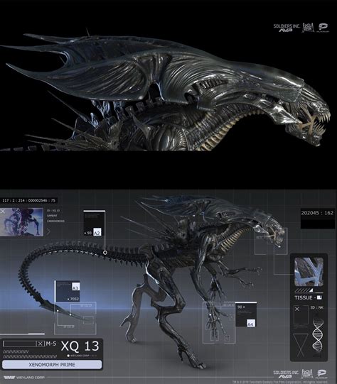 Alien Resurrection Xenomorph Concept Art に対する画像結果