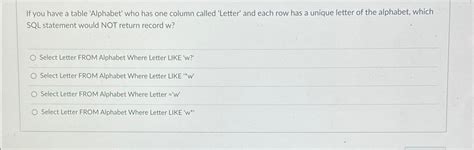 Image result for SQL Table with Number and Alphabet