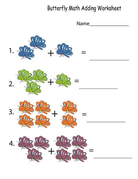 Toradh íomhá ar Math Sheets Kids