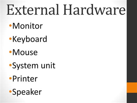 Image result for Internal and External Components of Computer