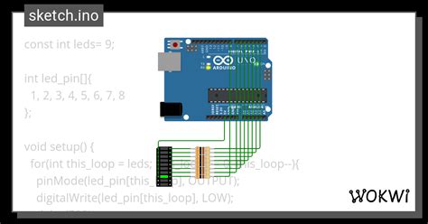 Image result for LED Bar Graph Arduino Connection