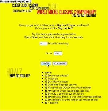 Worlds fastest clicker on "Worlds mouseclicking championship" ! - YouTube