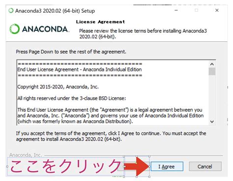 Anaconda Python に対する画像結果