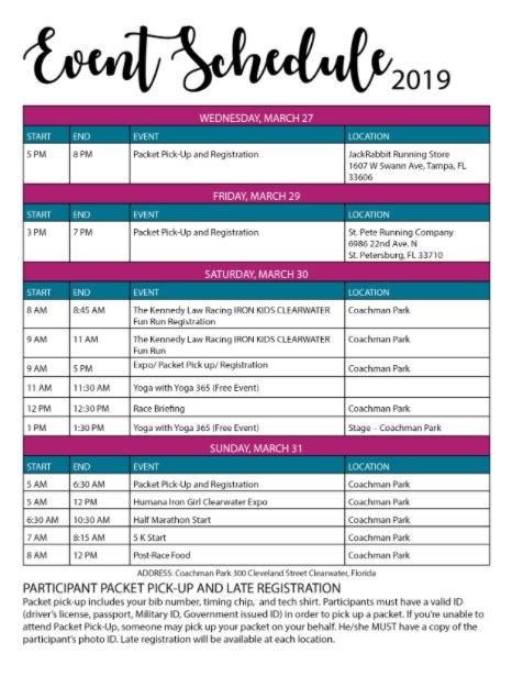 Afbeeldingsresultaten voor Sample Multi Day Event Program for Work