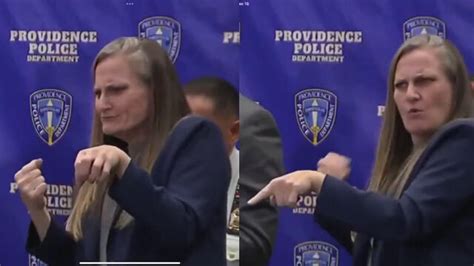 Toradh íomhá ar Press Conference with Sign Language Interpreter