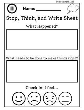 Image result for Student Safety Reflection Sheet