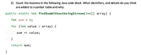 Java Code Block に対する画像結果