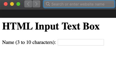 Image result for HTML ID Text Box