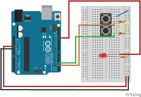 Image result for Push Button Arduino
