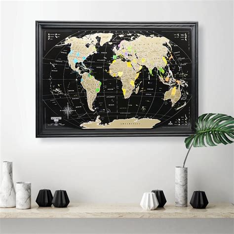 Image result for Scratchable World Map DIY