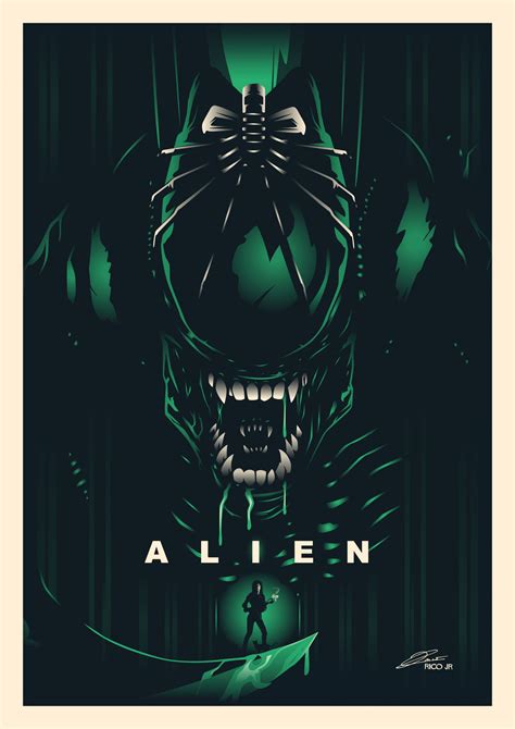 Afbeeldingsresultaten voor Alien Poster Art
