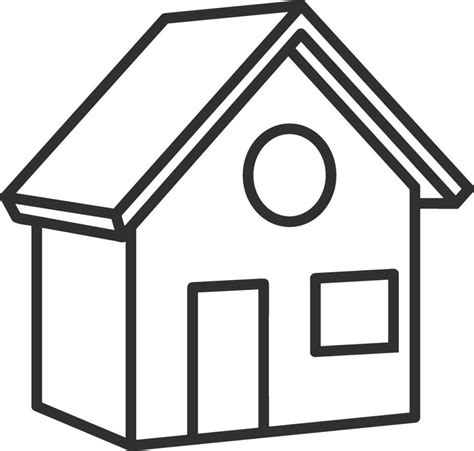 Image result for Simple House Outline