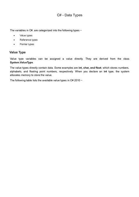 Image result for C# Programming Notes