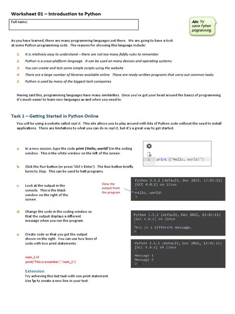 Image result for Introduction to Programming Python Answers