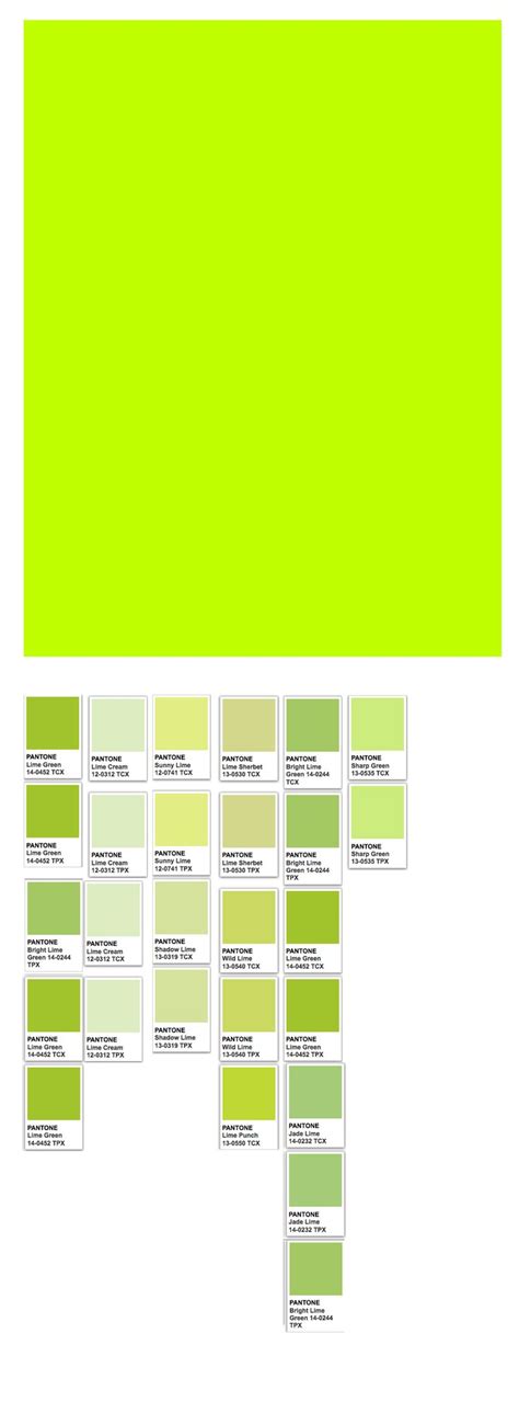 Image result for Pantone Color Chart Lime Green