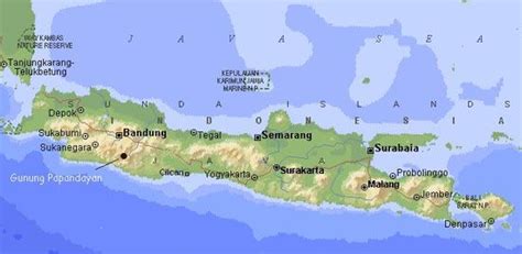 Afbeeldingsresultaten voor Round Trip East Java Map