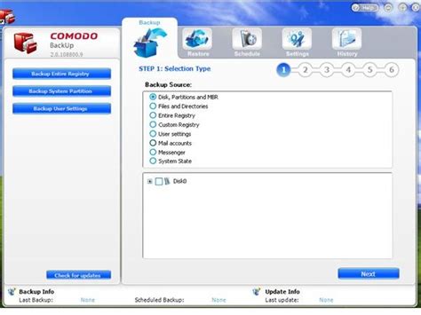 Image result for Comodo Free Backup Software