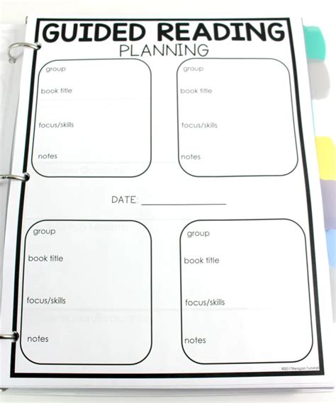 Guided Reading Notes Template に対する画像結果