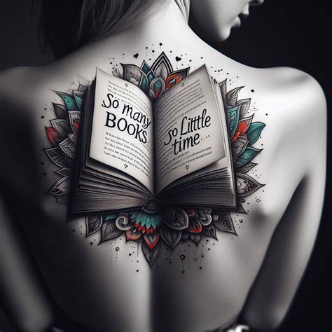 Open Book Tattoo: Unveiling the Story Within - Your Own Tattoo Design ...