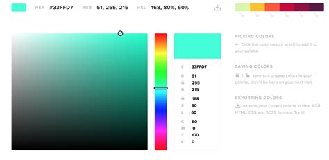 Image result for Hex Color Picker