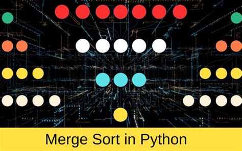 Toradh íomhá ar Python Program to Perform Merge Sort