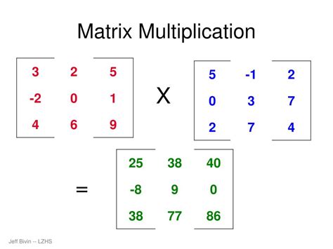 PPT - Matrix Multiplication PowerPoint Presentation, free download - ID ...