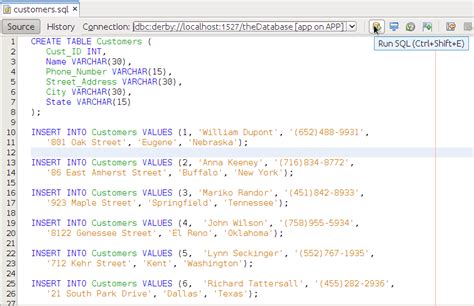 Run SqlCommand に対する画像結果