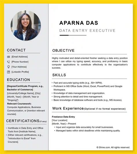 Image result for Data Entry Resume Communication Examples